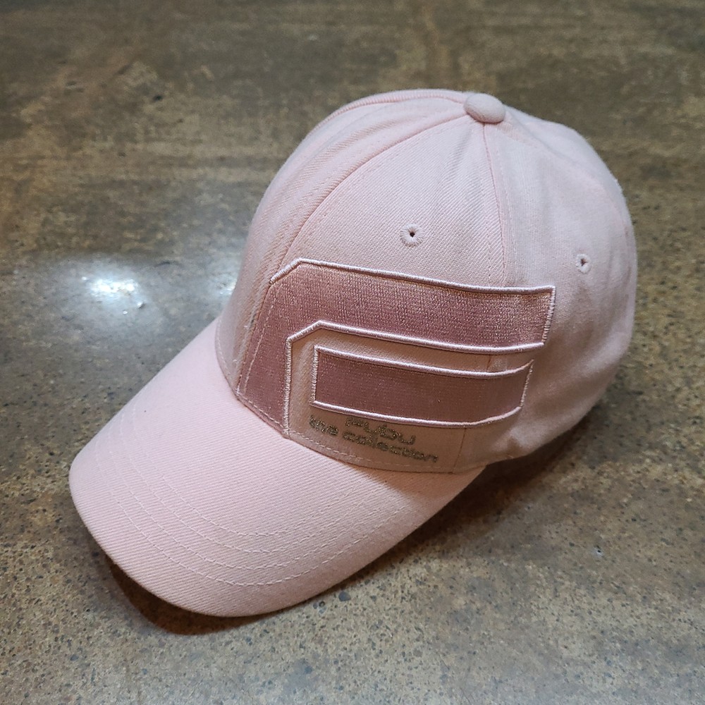 푸부 라이트 핑크 볼캡 모자 M01257